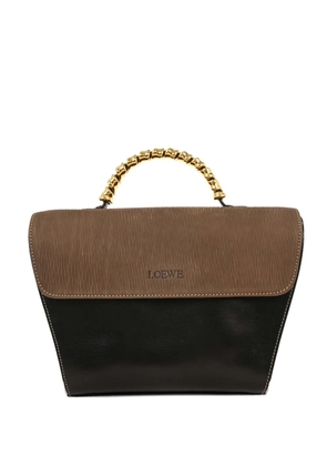 Loewe Pre-Owned 1990-2000s Velazquez textured tote bag - Brown