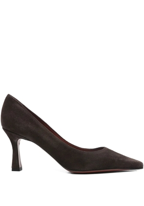 Roberto Festa Kate pointed-toe suede pumps - Brown