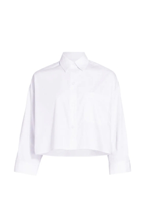 TWP Soon To Be Ex cropped shirt - White