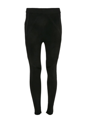 Hervé Léger Pre-Owned knitted leggings - Black