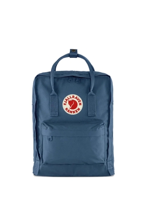 Fjällräven Kånken logo-patch zip backpack - Blue