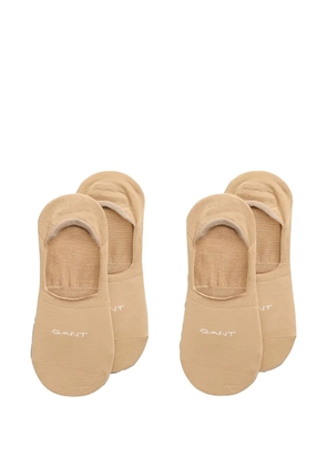 Gant logo socks - Brown