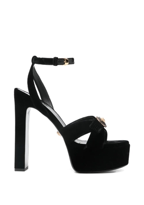 Versace Pre-Owned Medusa platform sandals - Black