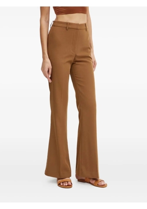 Bardot high-waisted trousers - Brown