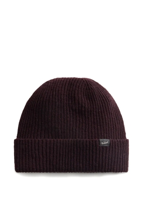 Woolrich ribbed beanie - Black