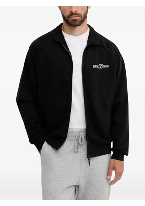 GUESS USA zip logo sweatshirt - Black
