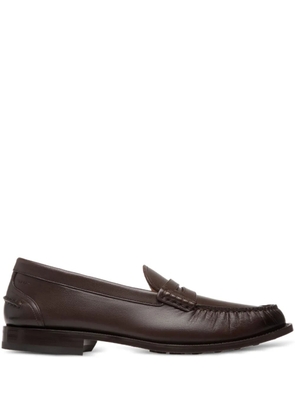 Bally leather loafers - Brown
