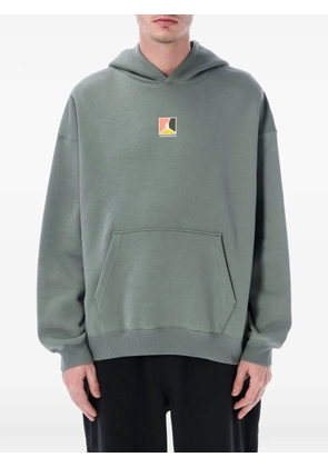 Jordan logo-detail hoodie - Grey