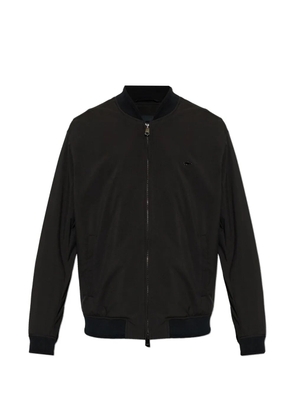 Paul & Shark logo-appliqué jacket - Black