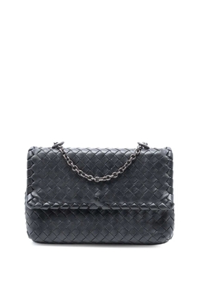 Bottega Veneta Pre-Owned 2012-2025 Baby Nappa Intrecciato Olimpia crossbody bag - Black
