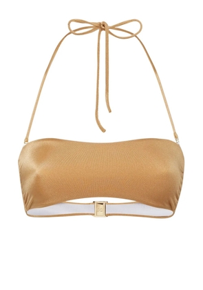 DSQUARED2 bandeau bikini top - Gold