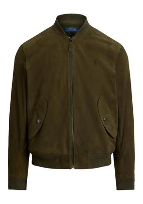 Polo Ralph Lauren suede bomber jacket - Green