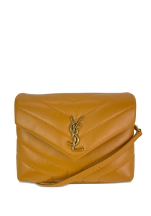 Saint Laurent Pre-Owned Toy Loulou quilted crossbody bag - Brown