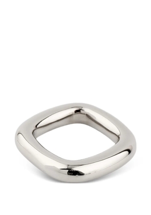 MM6 Maison Margiela square ring - Silver