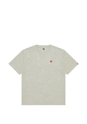 AAPE BY *A BATHING APE® logo T-shirt - Grey