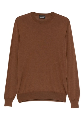 Dell'oglio crew-neck sweater - Brown