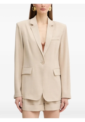 FRACOMINA pocket blazer - Neutrals