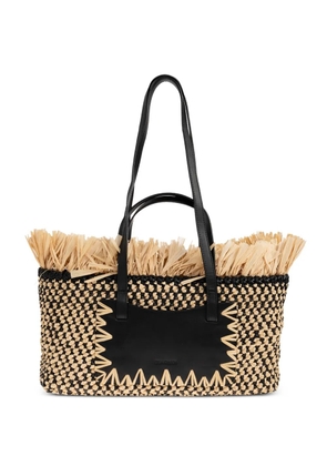 Ulla Johnson Lali woven tote bag - Neutrals