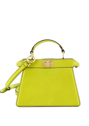 Fendi Pre-Owned Peekaboo ISeeU Bag Leather Petite crossbody bag - Green