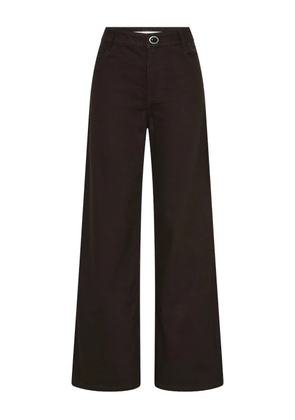 Christopher Esber flared jeans - Brown