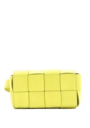 Bottega Veneta Pre-Owned Cassette Maxi Intrecciato Leather belt bag - Green