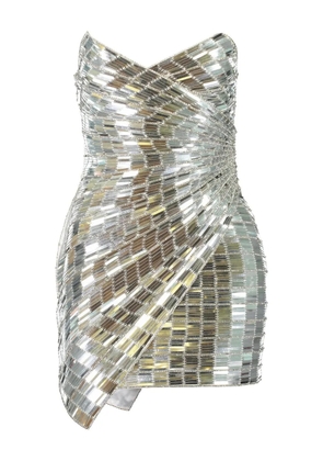 Retrofete Aura embellished dress - Silver