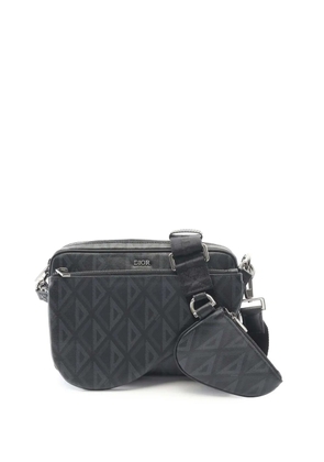 Christian Dior Pre-Owned 2010-2025 Coated Canvas CD Diamond Camera Bag crossbody bag - Black