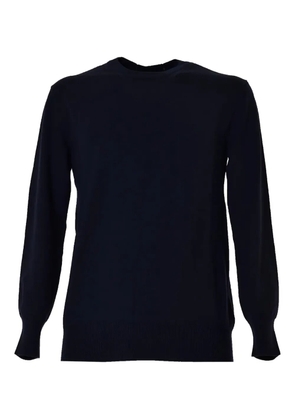 Jil Sander crew-neck long-sleeve sweater - Blue
