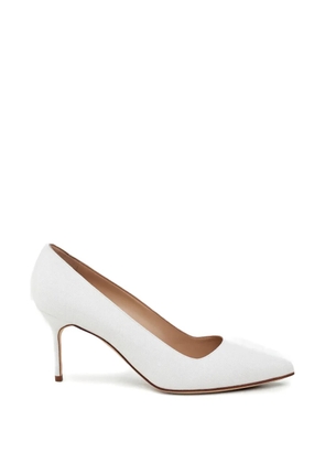 Manolo Blahnik Bpointed-toe pumps - White