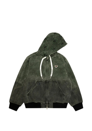 AAPE BY *A BATHING APE® hooded jacket - Green