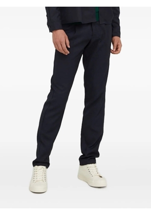 Bruuns Bazaar pleated straight-leg trousers - Blue