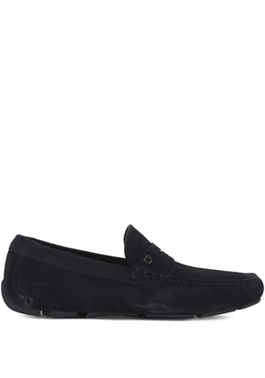 Ferragamo penny bar drivers loafers - Blue