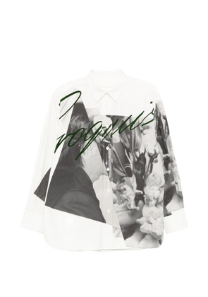 CROQUIS graphic-print shirt - White