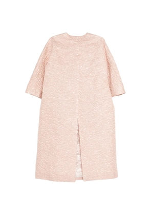 Dice Kayek sculptural mrtallic coat - Pink