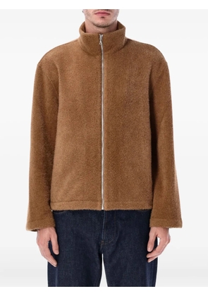 rold skov zip-up cardigan - Brown