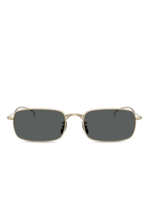 Oliver Peoples rectangle-frame sunglasses - Gold