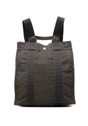 Hermès Pre-Owned 1990-2010 Canvas Herline MM backpack - Grey