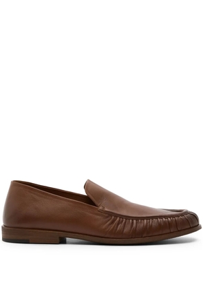 Marsèll Mocassino leather loafers - Brown