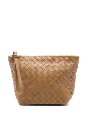 Bottega Veneta Pre-Owned 2012-2025 Nappa Intrecciato pouch - Brown
