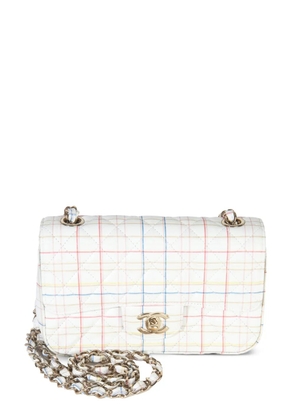 CHANEL Pre-Owned 2019 calfskin mini bag - White