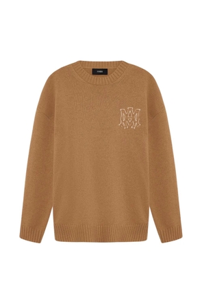 AMIRI appliqué knitwear - Brown