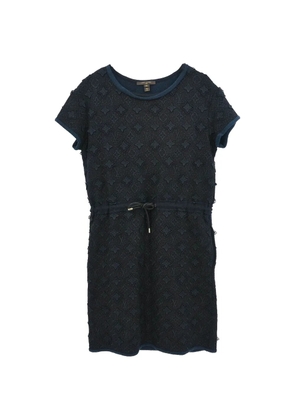 Louis Vuitton Pre-Owned 2010s logo-pattern mini dress - Blue