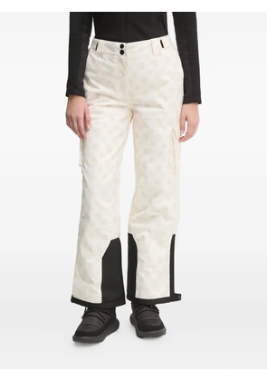 GUESS USA logo-print ski trousers - Neutrals