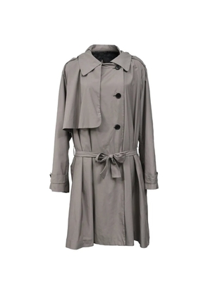 JOSEPH double-breasted belted trench coat - Grey