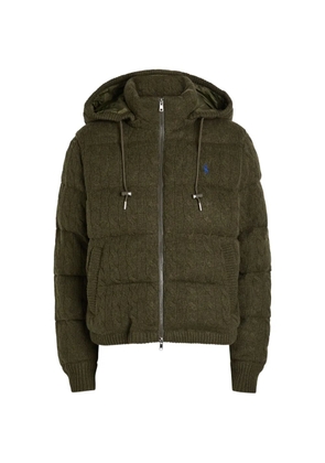 Polo Ralph Lauren hooded puffer jacket - Green