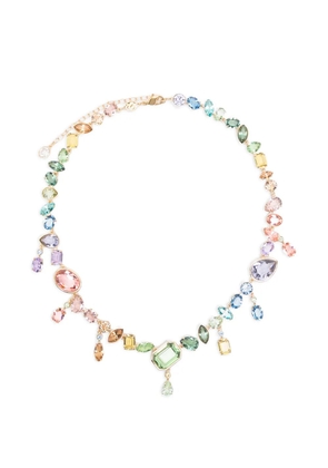 Swarovski mixed-cuts necklace - Gold