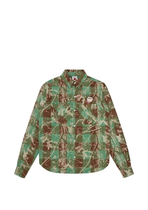 ICECREAM checked shirt - Green