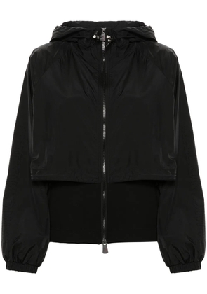 Moncler Grenoble layered hooded jacket - Black