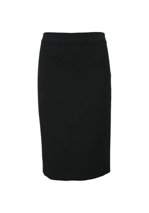 The Row Pre-Owned zip-fastening midi pencil skirt - Black