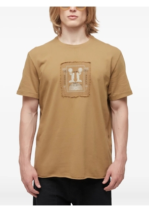 Osklen Trace cotton T-shirt - Neutrals